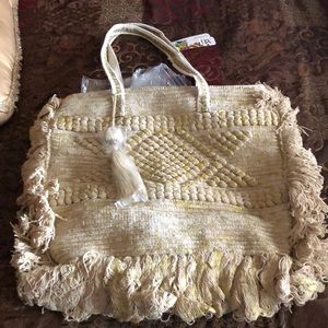 Jumbo beach bag tote